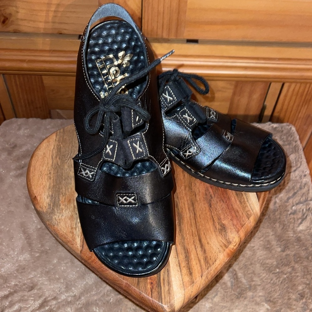 Reiker Leather Anti-Stress Walking Sandals. In great condition. Size 38. - Picture 2 of 6